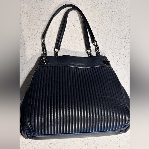 Coach Eddie Quilted Leather Shoulder Bag Studded Purse . Needs Restoring. - Picture 2 of 12